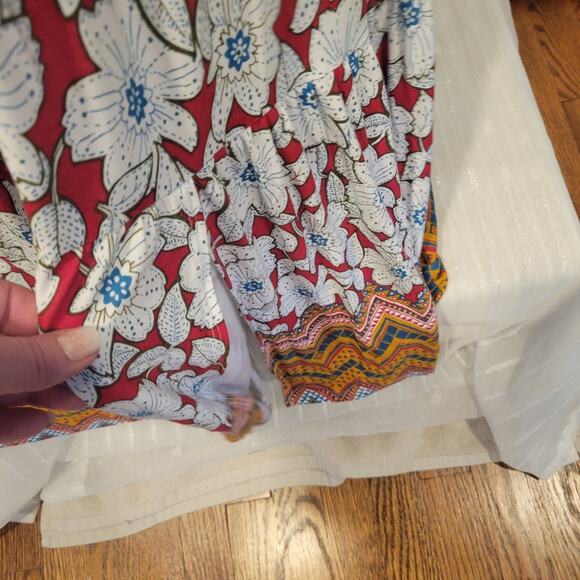 Anthropologie Maeve Small Festival Beach Coastal Boho Prairie Maxi Dress - Picture 5 of 7